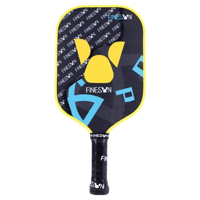 Professor PhD Raw Carbon Fiber Pickleball Paddle