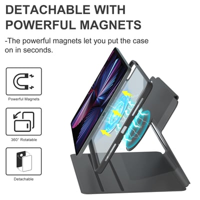 360 Rotatable Slide Tablet Case