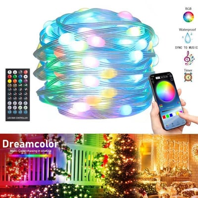 2023 New✨Phantom Light Strings RGB Light Strings Bluetooth APP Control