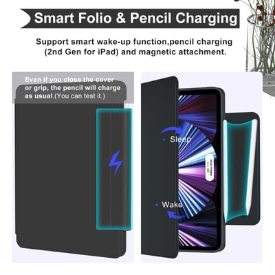 360 Rotatable Slide Tablet Case