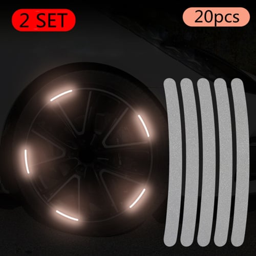 Tire Reflective Warning Stickers✨20 Pcs✨