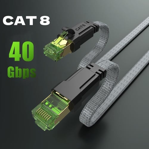 High Speed Braided 40Gbps 2000Mhz Network Cord